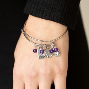 Purple bracelet paparazzi